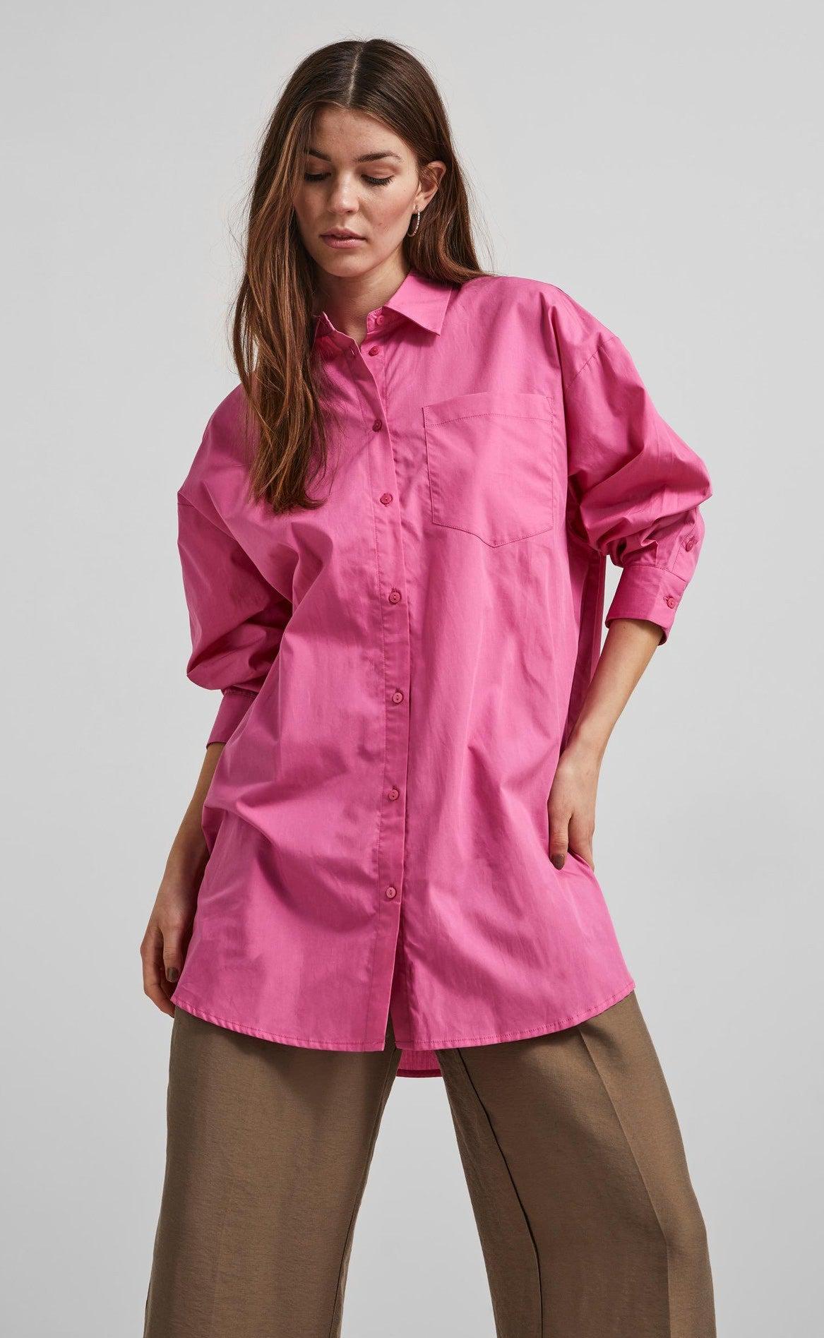 YAS Skjorte - Juba - Ibis Rose