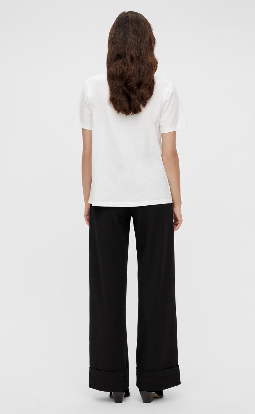 YAS T-shirt - Sarita - Bright White