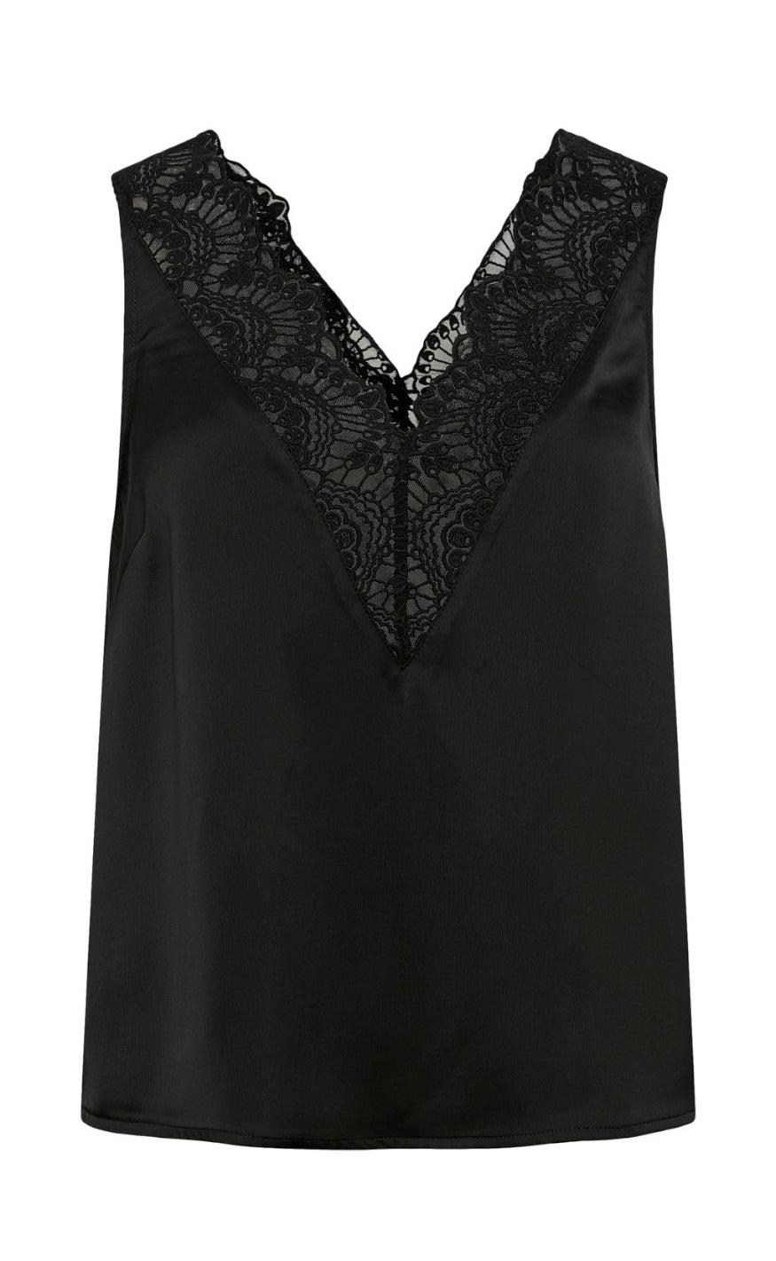 YAS Top - Jetly - Black