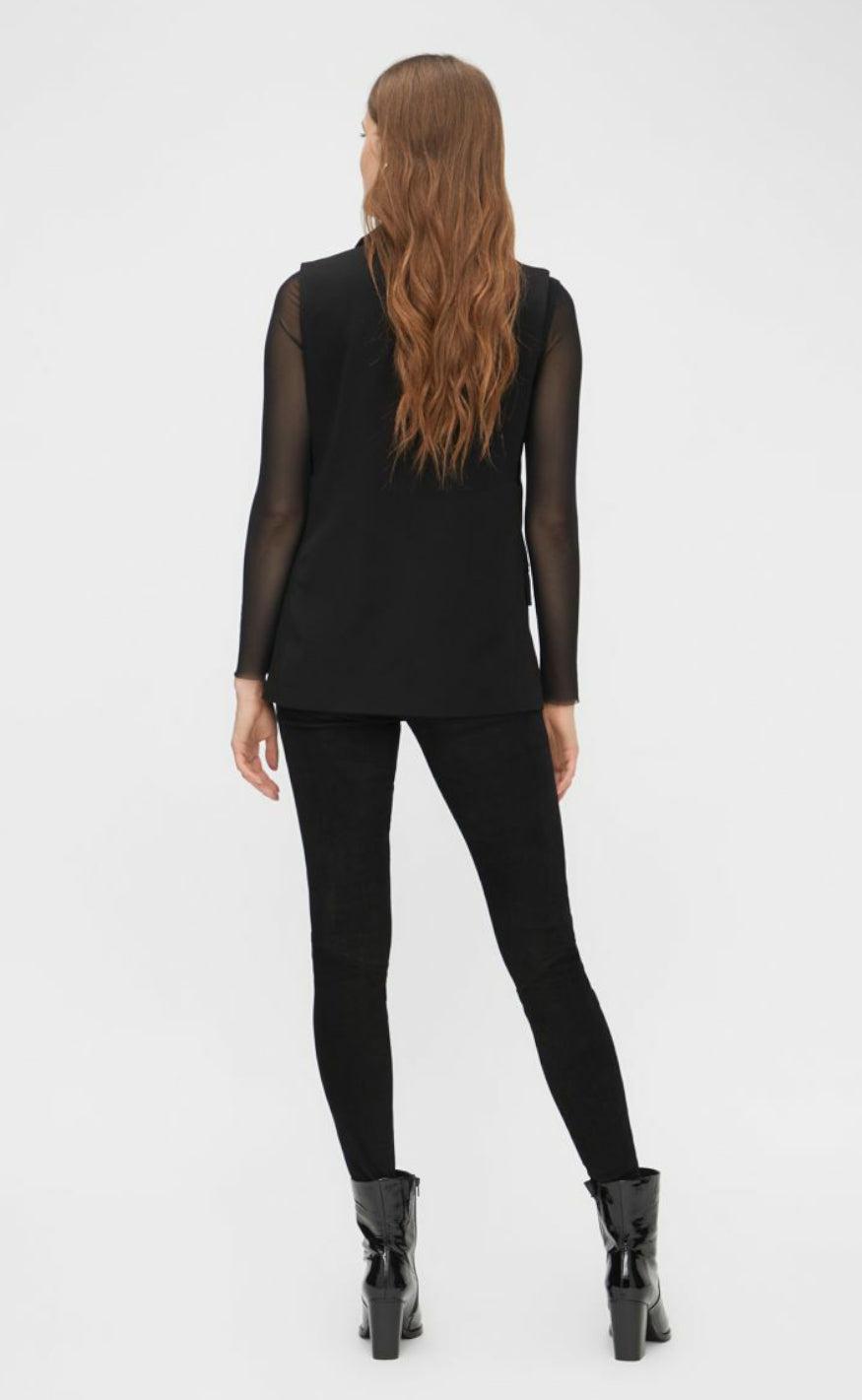 YAS Vest - Elena - Black