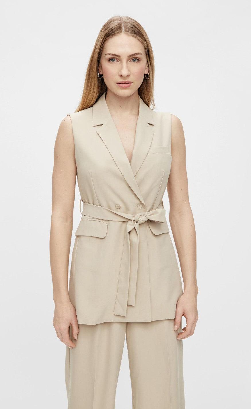 YAS Waistcoat Belt - Carla - Humus