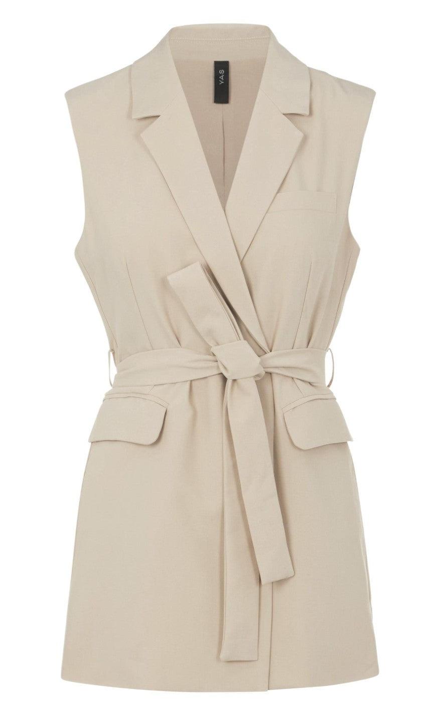 YAS Waistcoat Belt - Carla - Humus