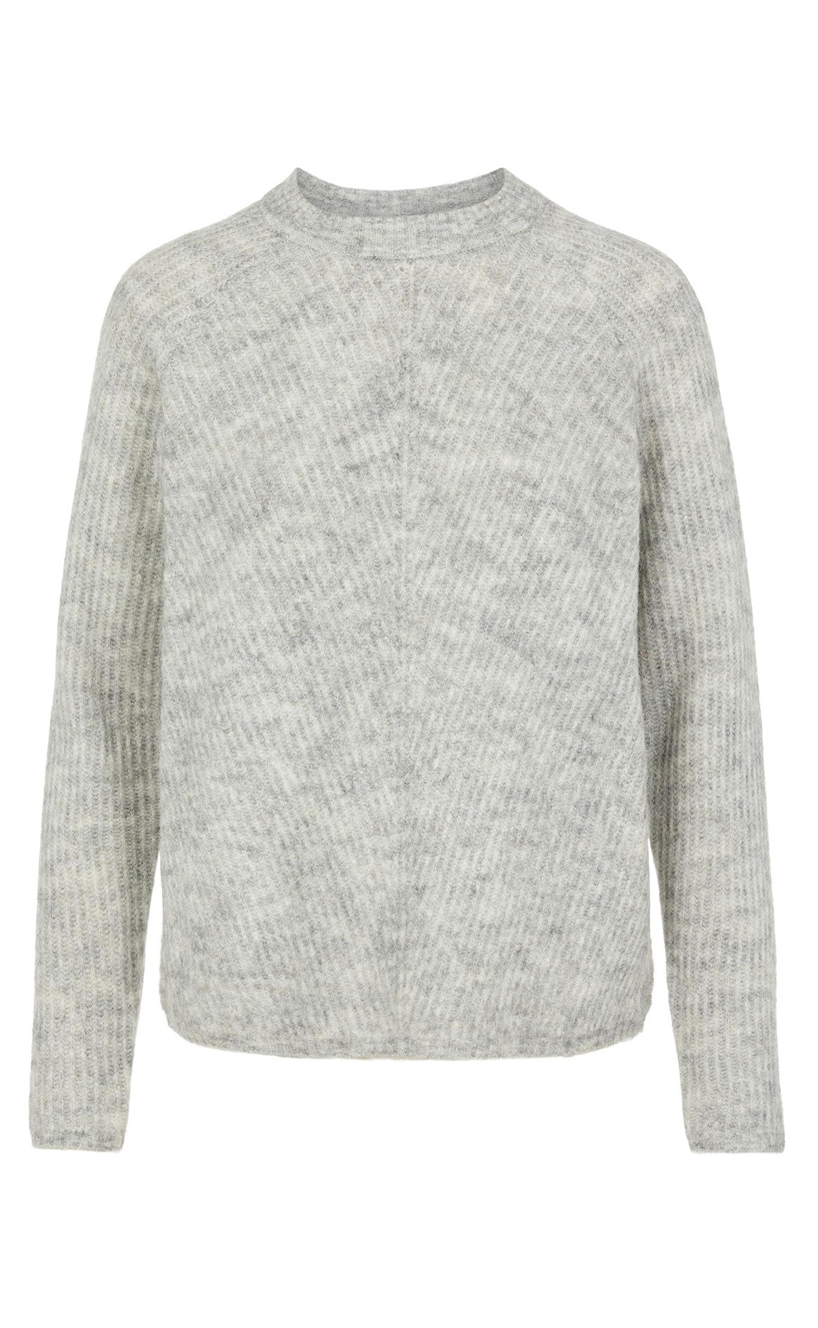 Yas Pullover - Alva - Light Grey Melange